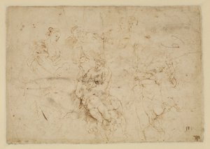 Slapende nimfen door Peter Paul Rubens