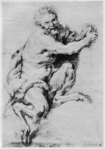 Studie van een sater, 1913 door Peter Paul Rubens