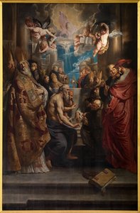 Het Dispuut van het Heilig Sacrament, c.1609