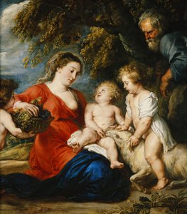 De Heilige Familie met de Jonge Sint Johannes de Doper