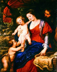 De Heilige Familie met de Jonge St. Johannes