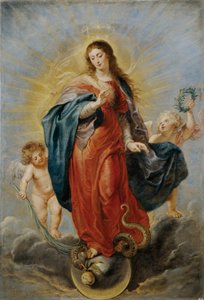 De Onbevlekte Ontvangenis door Peter Paul Rubens
