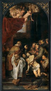 De Laatste Communie van Franciscus van Assisi door Peter Paul Rubens