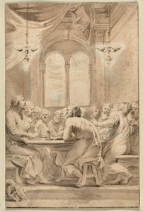 Het laatste avondmaal door Peter Paul Rubens