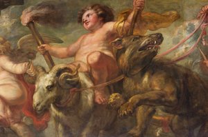 Het Rubens plafond, Banqueting House, Whitehall, c.1629-34 door Peter Paul Rubens
