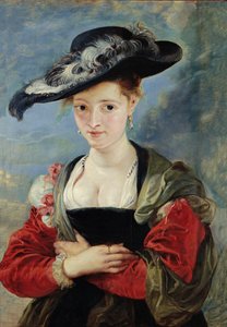 De strohoed door Peter Paul Rubens