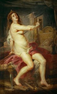 Dood van Dido door Peter Paul Rubens