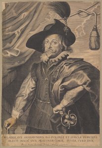 Władysław IV Waza (1595-1648), koning van Polen en groothertog van Litouwen in de periode 1632-1648 door Peter Paul Rubens