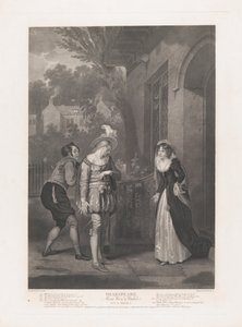 Anne Page, Slender en Shallow Shakespeare, De Vrolijke Vrouwtjes van Windsor, eerst gepubliceerd 1792, heruitgegeven 1852 door Peter Simon