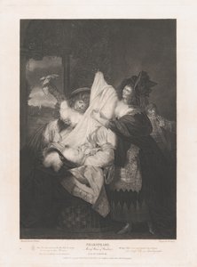 Falstaff in de wasmand, Shakespeare, Merry Wives of Windsor door Peter Simon