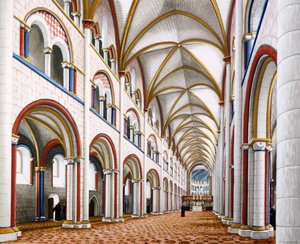 Het Schip in de Abdij van St. Augustinus, 7e-16e eeuw, ca. 1990-2010