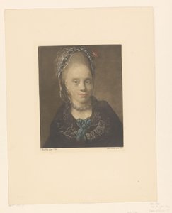 Portret van een dame door Peter Vilhelm Ilsted