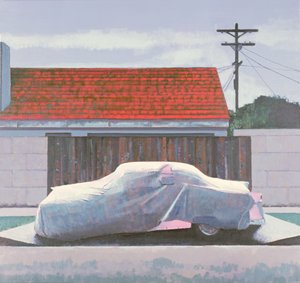 Ghost Car 2, Los Angeles, VS, 2002 (olieverf op linnen)