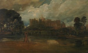Windsor Castle door Peter de (attr.) Wint