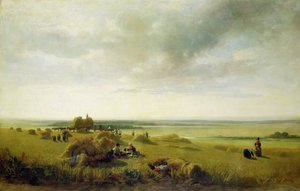Een Korenveld door Peter de Wint