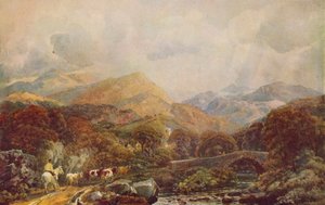 Bergachtig landschap, ca. 19e eeuw