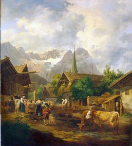 Ochtend in Partenkirchen