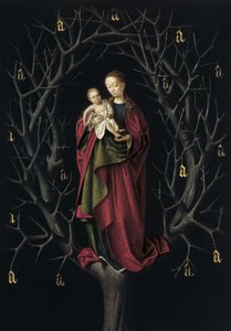 De Maagd van de droge boom door Petrus Christus
