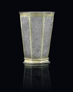 Beker, ca. 1725 door Petrus III Hiemesch