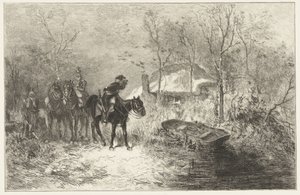 Een verkenning in de sneeuw door Petrus Johannes Arendzen