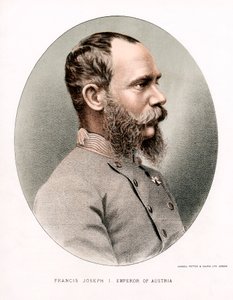 Franz Joseph, keizer van Oostenrijk, ca. 1880