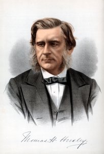 Thomas Henry Huxley, Engelse bioloog, ca. 1890 door Petter and Galpin Cassell