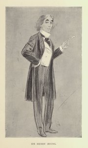 Cartoon door Phil May, uit de jaren 1890 door Phil May