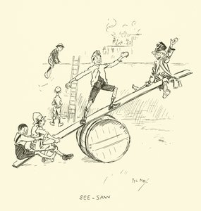 Illustratie voor Phil Mays Gutter-Snipes door Phil May