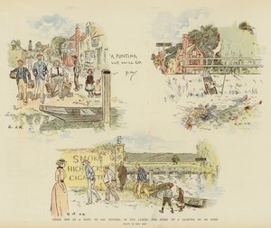 Drie mannen in een punter, om nog maar te zwijgen van de lunch, het verhaal van een kwartier door Phil May