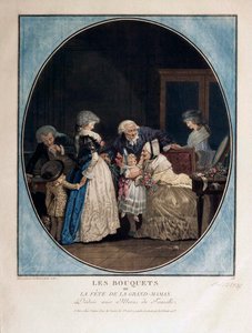 Gefeliciteerd met de naamdag van de grootmoeder, 1788