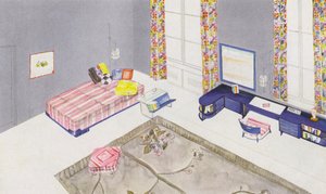 Interieurs uit de jaren 1930: Boudoir door Philip Alexius de Laszlo