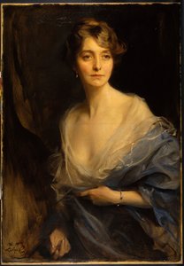 Portret van Sydney Bowles, Lady Redesdale door Philip Alexius de Laszlo