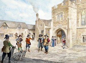 Farleigh Hungerford Castle door Philip Corke