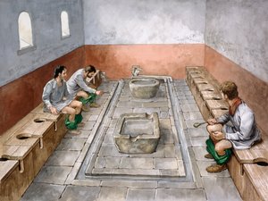 Romeinse latrine