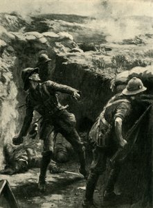 Luitenant Forshaw gooit continu bommen, Gallipoli, Eerste Wereldoorlog