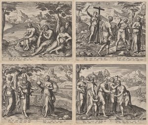 Parabel van de Zaaier door Philip Galle