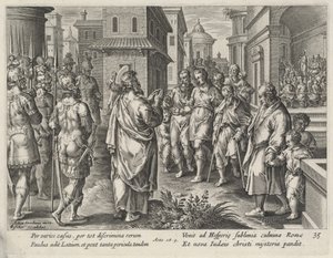 Sint Paulus Predikend in Rome