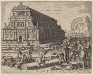 De Tempel van Diana in Efeze