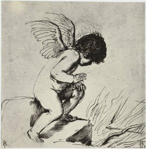 Anoniem, Een Cupido