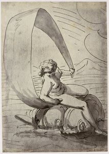 Cangiasi, Galathea door Philip Henry Delamotte