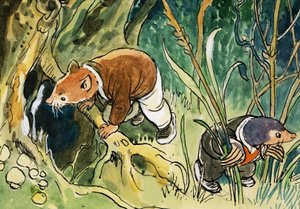 De wind in de wilgen door Philip Mendoza