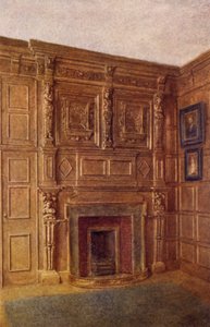 Schouw en deel van kamer op nr. 4 Coleman Street, 1892 door Philip Norman
