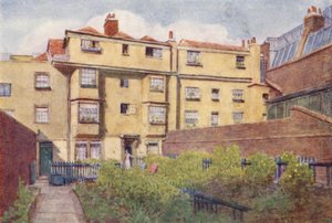 Nr. 13, 14 en 15 Nevills Court, Fetter Lane, 1901