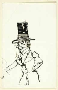 Portret van Paul Maitland, kunstenaar door Philip William May