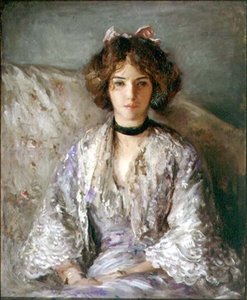 Portret van Miss Ethel Warwick