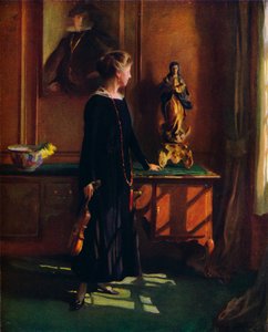 Lucy de Laszlo, de vrouw van de kunstenaar, 1919