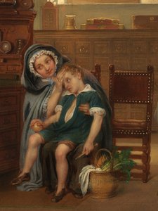 Apotheek in het Sint-Janshospitaal (detail)
