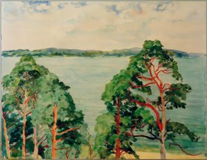Landschap bij Wannsee