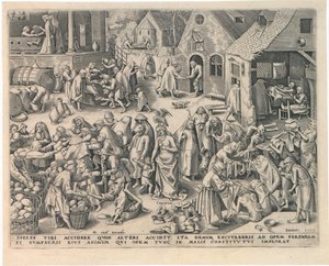 Caritas Liefdadigheid van De Zeven Deugden, 1559