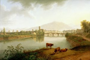 Zicht op Pisa